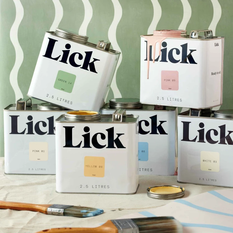 Lick Paint Tins